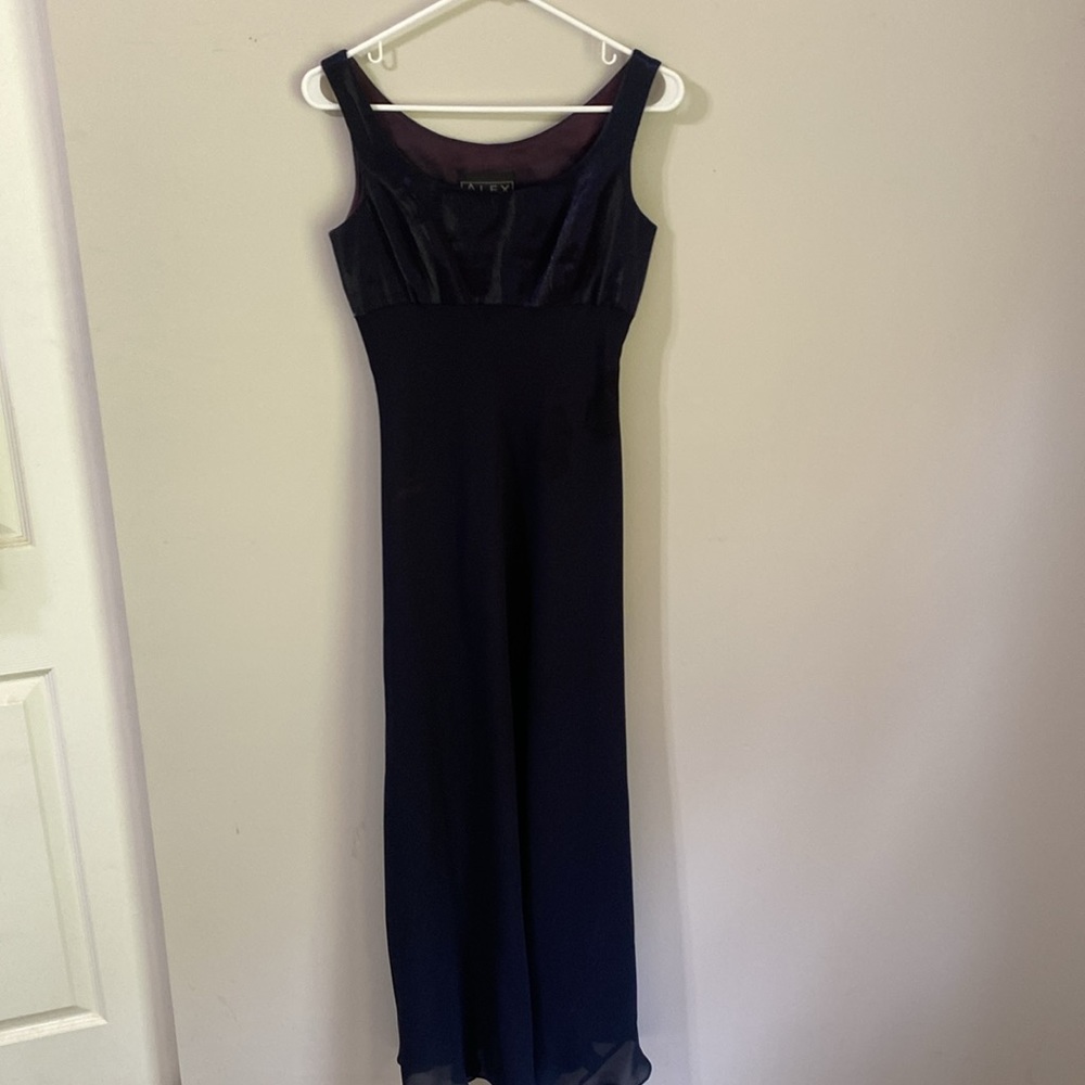 ALEX Evenings Midnight Navy Dress ✨